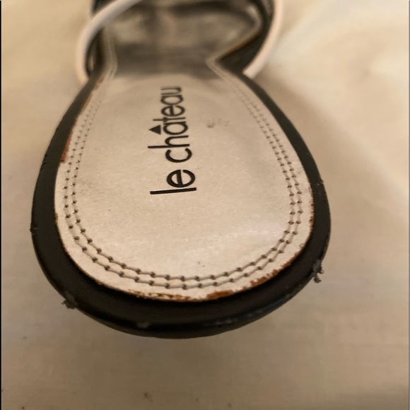 Le château kitten heel slip on sandal size 7 - Picture 5 of 9